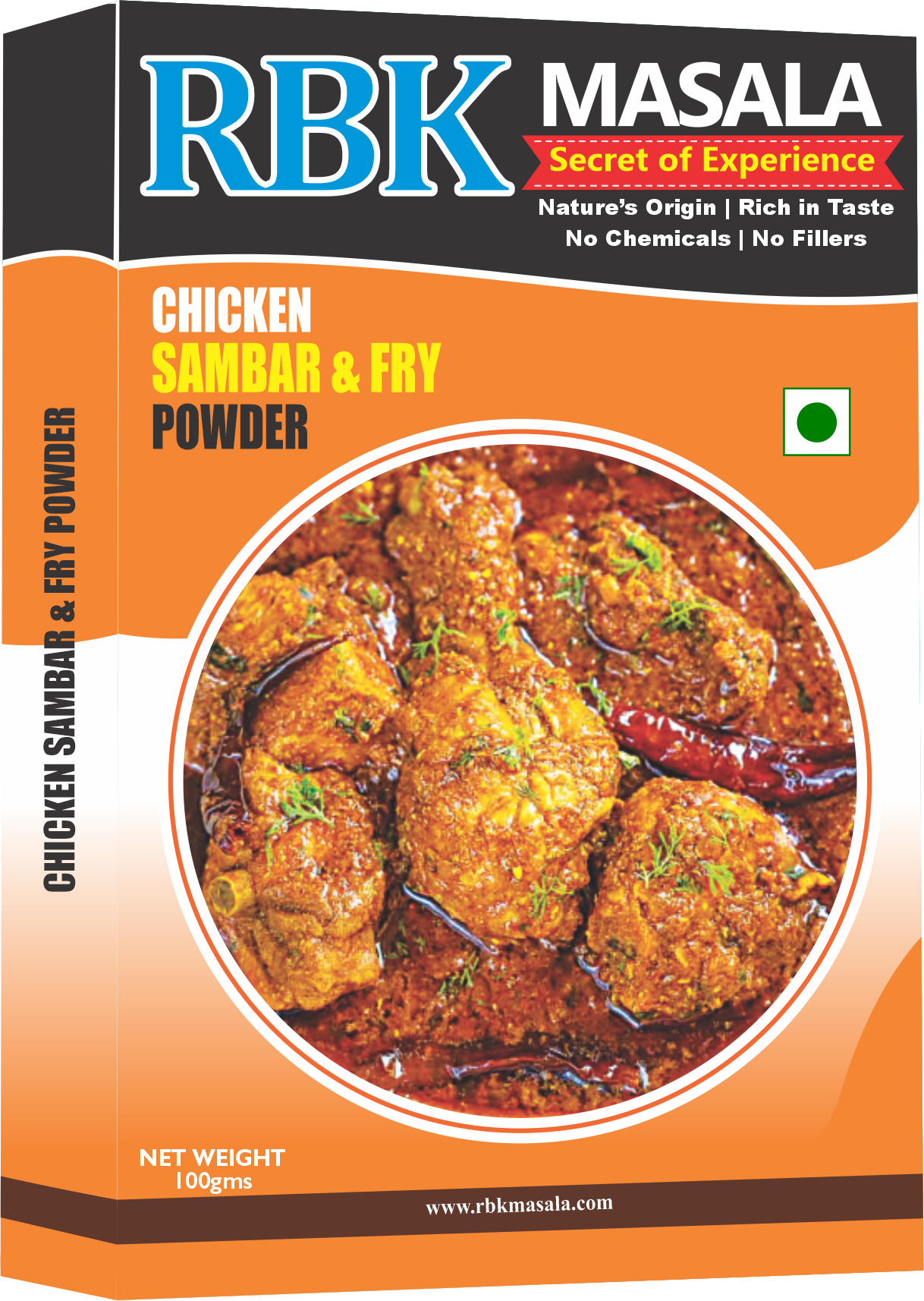 Chicken Sambar & Fry Powder